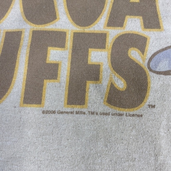 Vintage Cuckoo For Cocoa Puffs Short Sleeve Tshirt 2006 Tan TNT Size Small - Picture 6 of 6